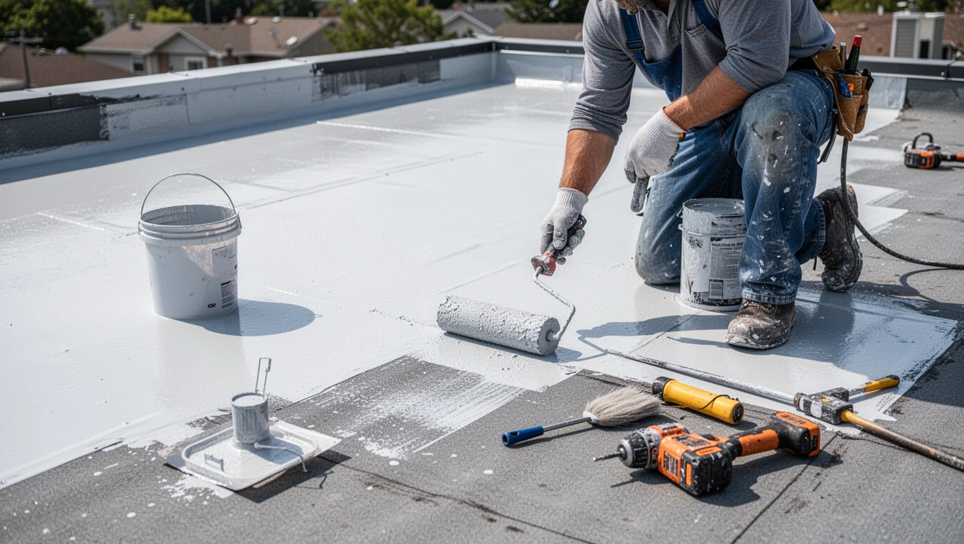 Flat Roof Coating