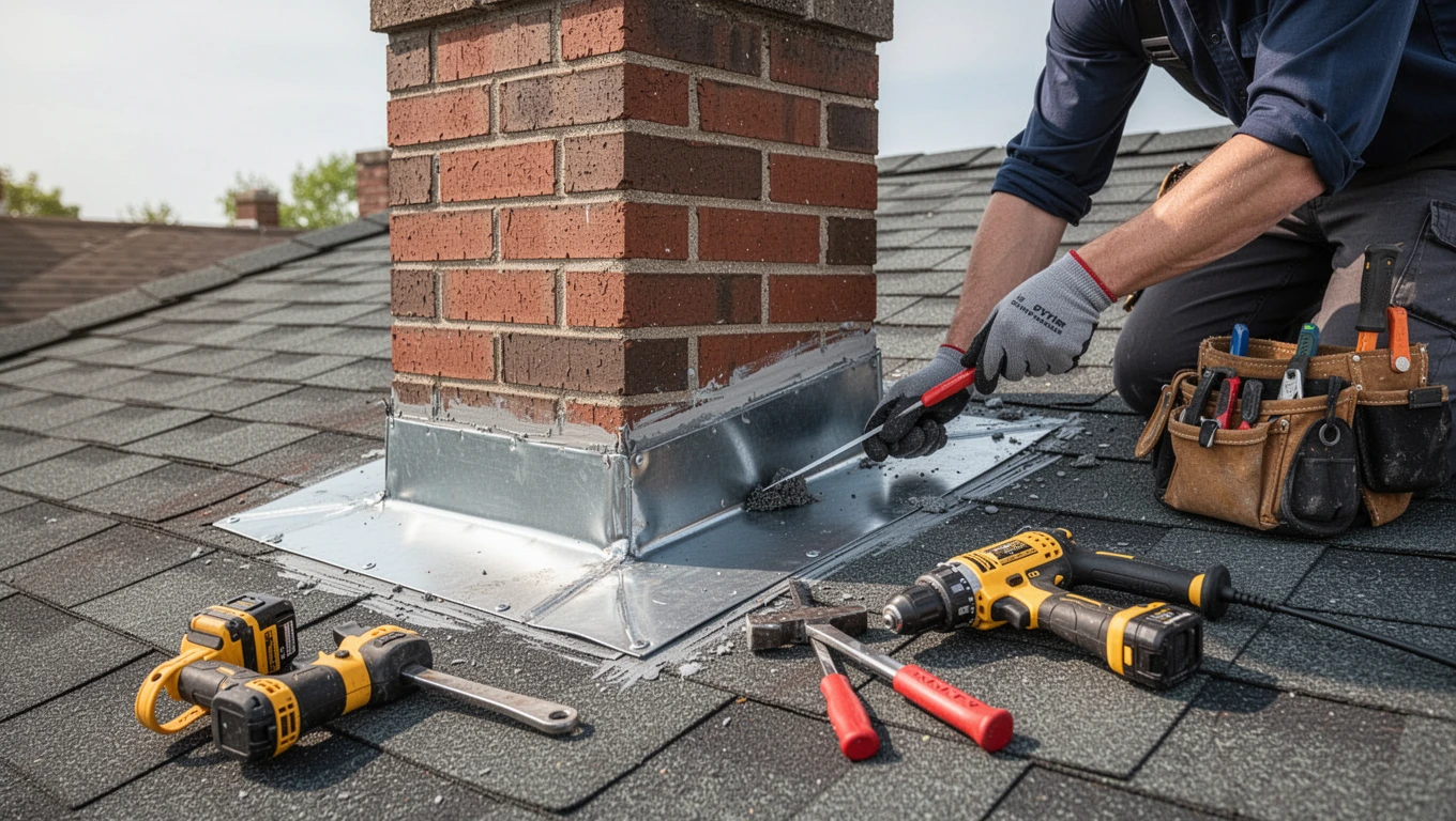 Chimney Flashing Repair