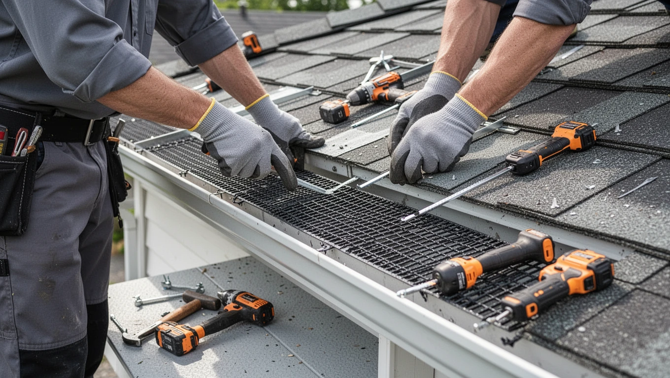 Gutter Guard Installation
